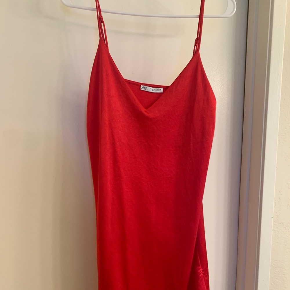 Red dress